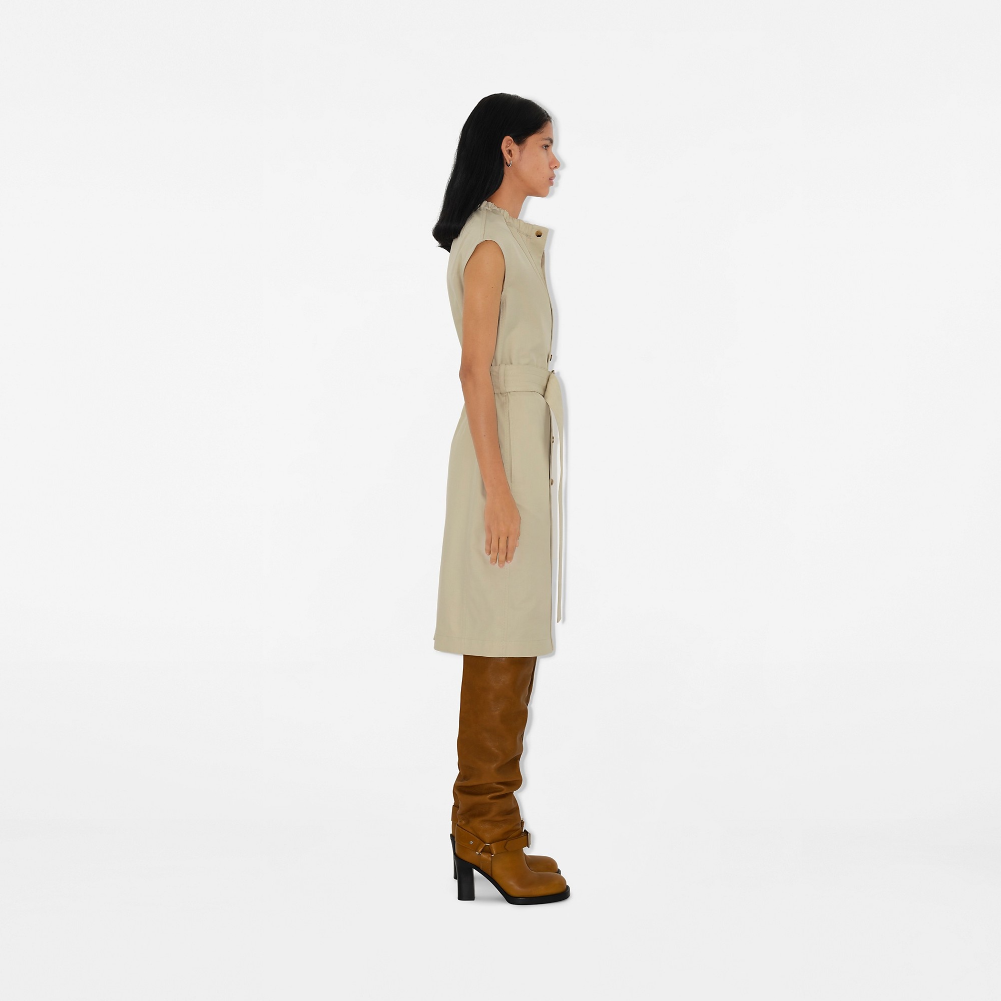 Cotton Blend Dress - 3