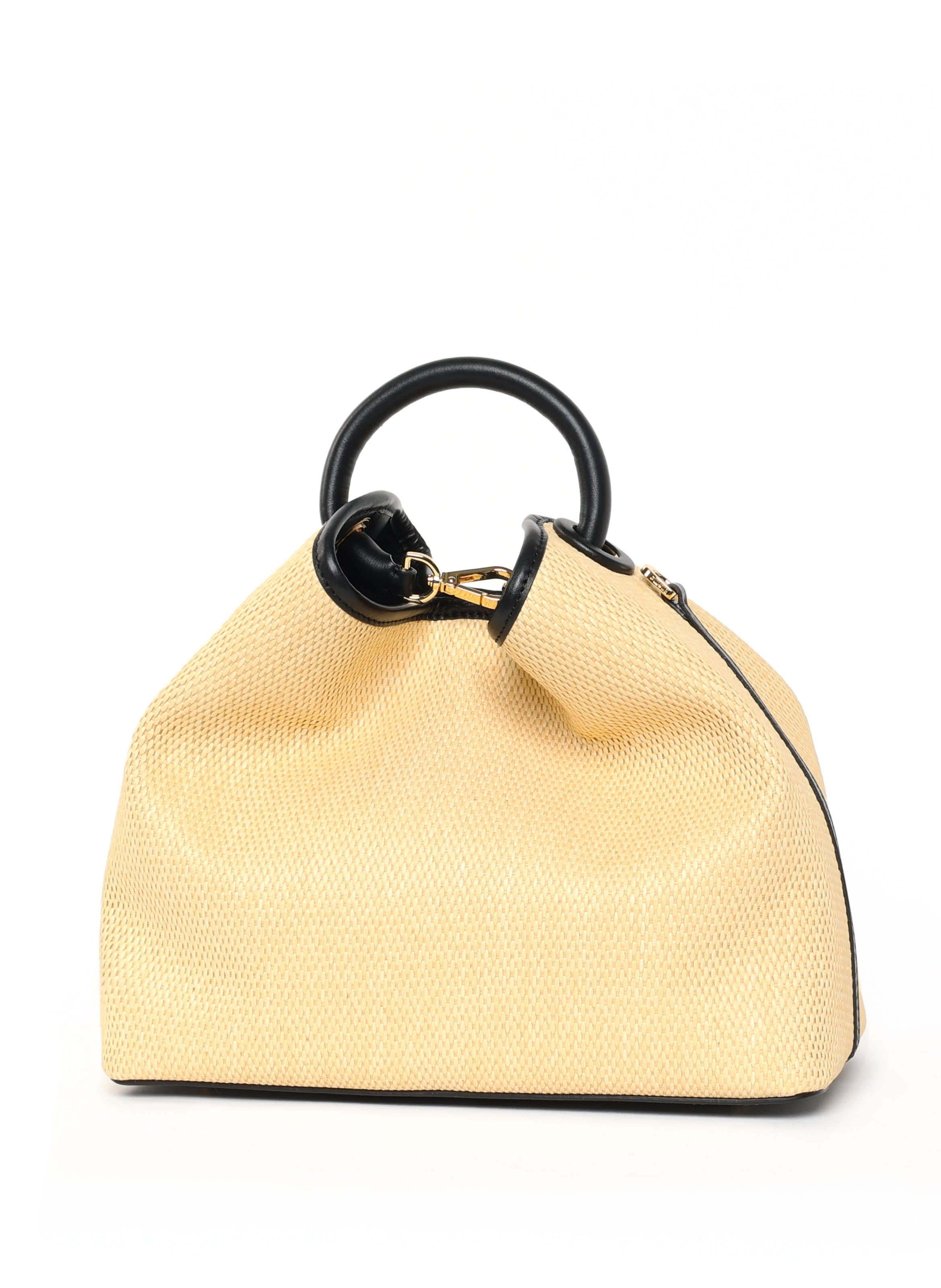 Raisin Raffia/Leather Natural/Black - 3