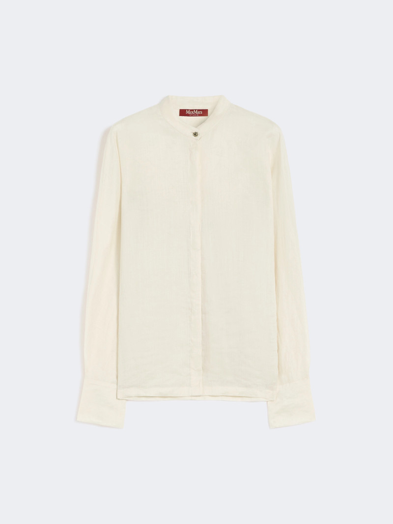 BALDI Ramie canvas shirt - BEIGE 1