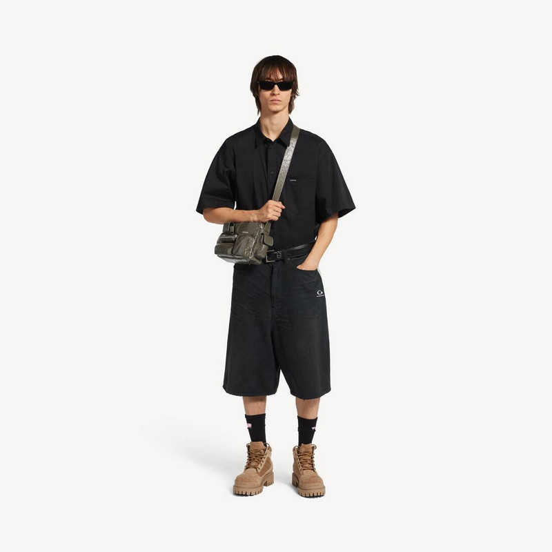 BALENCIAGA Men's Superbusy Camera Bag in Khaki outlook