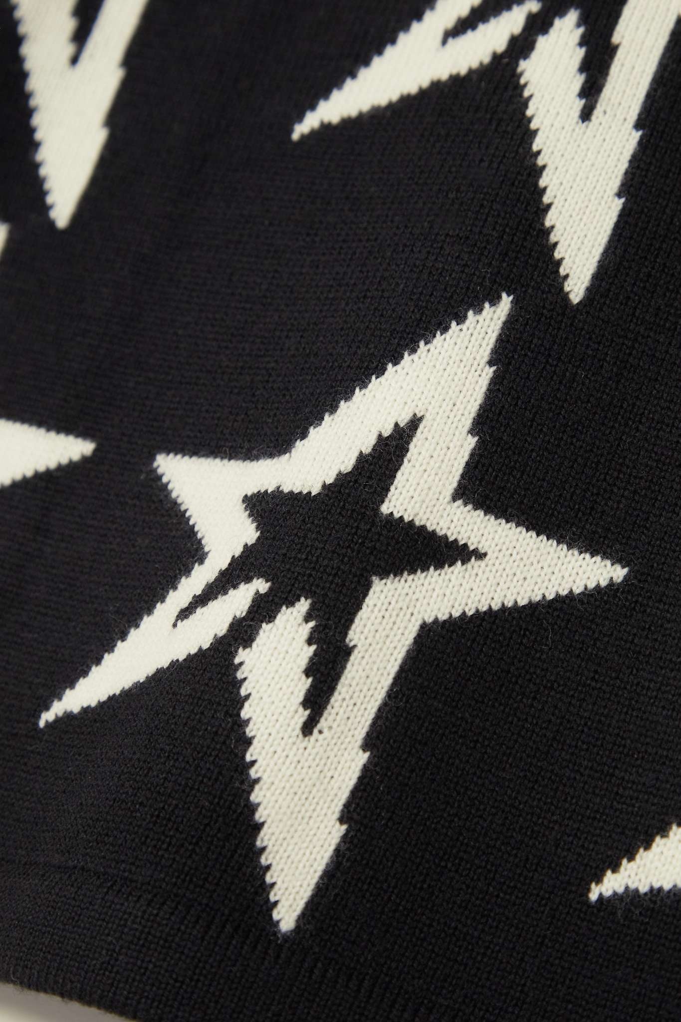 Star Dust intarsia merino wool turtleneck sweater - 4