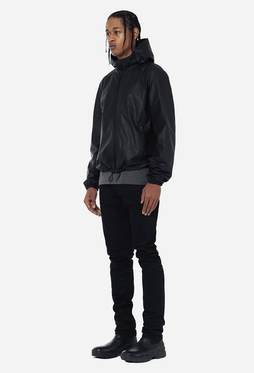 LEATHER ADAPT ANORAK - 4