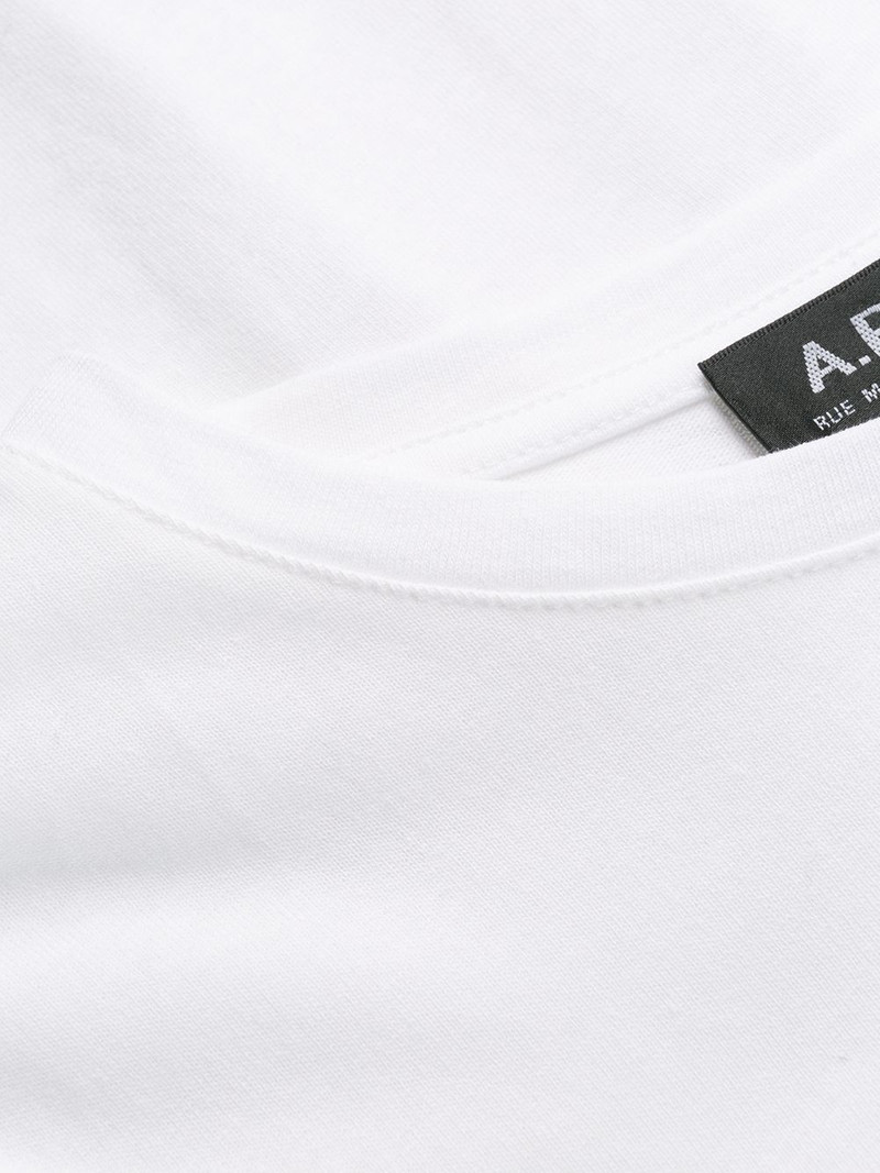 logo print T-shirt 6