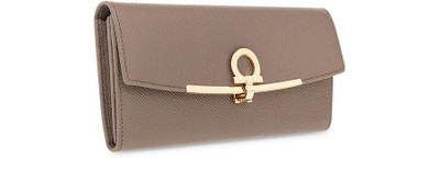 FERRAGAMO Leather wallet with logo outlook