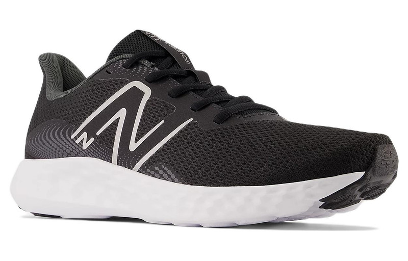 New Balance 411v3 Shoes 'Black Dark Silver Metallic' M411LB3 3