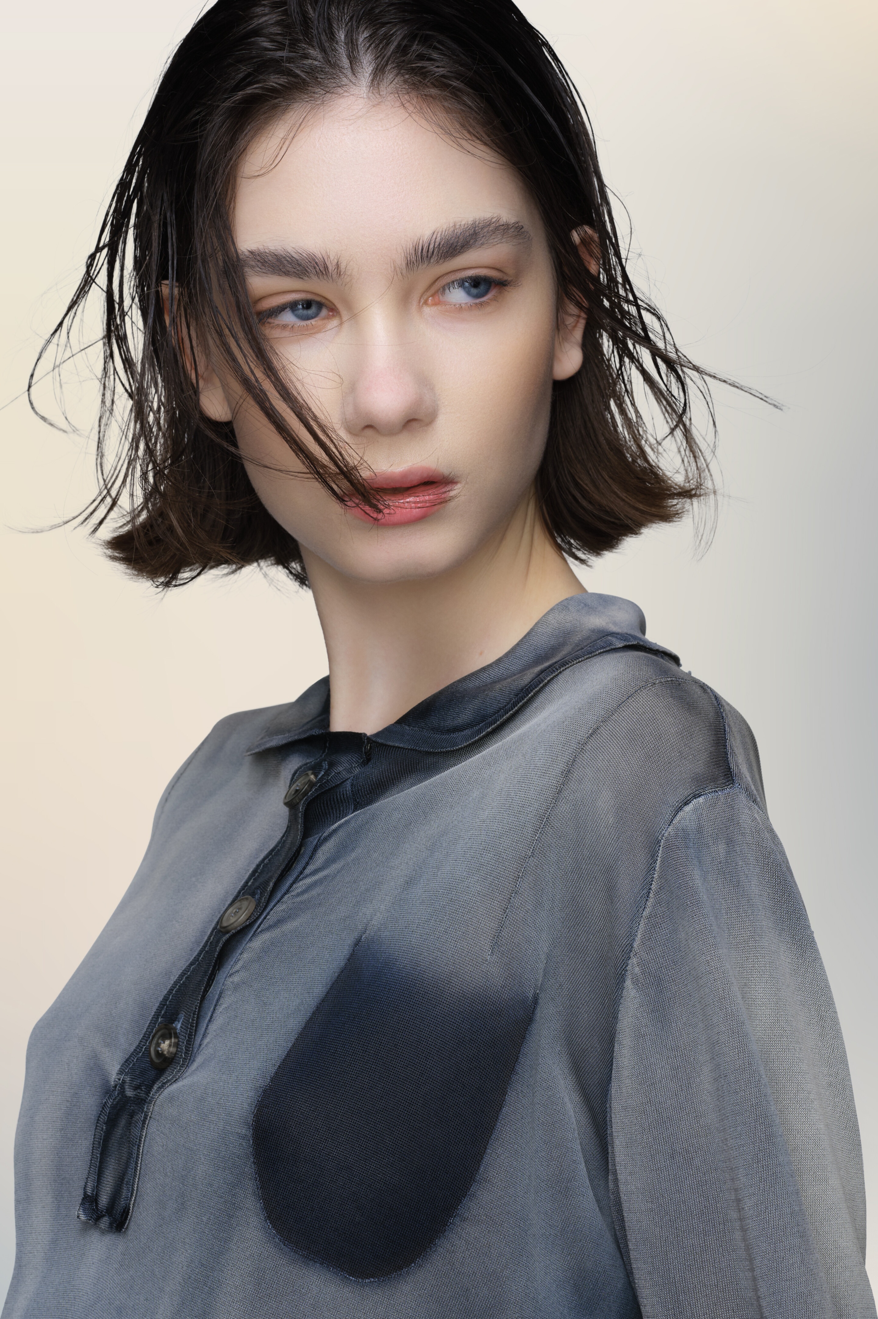 Sun-faded polo top - 6