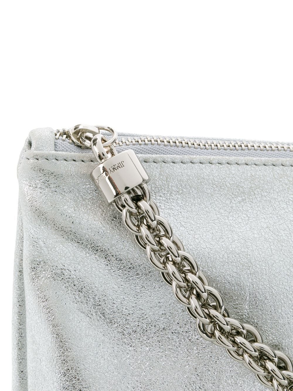 Callie metallic tassel clutch - 4