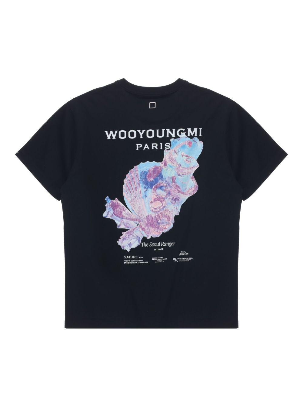 ☆暑い夏におすすめ！☆  WOOYOUNGMI SPORTS T-SHIRT Wooyoungmi 3D Coral T-shirt | REVERSIBLE