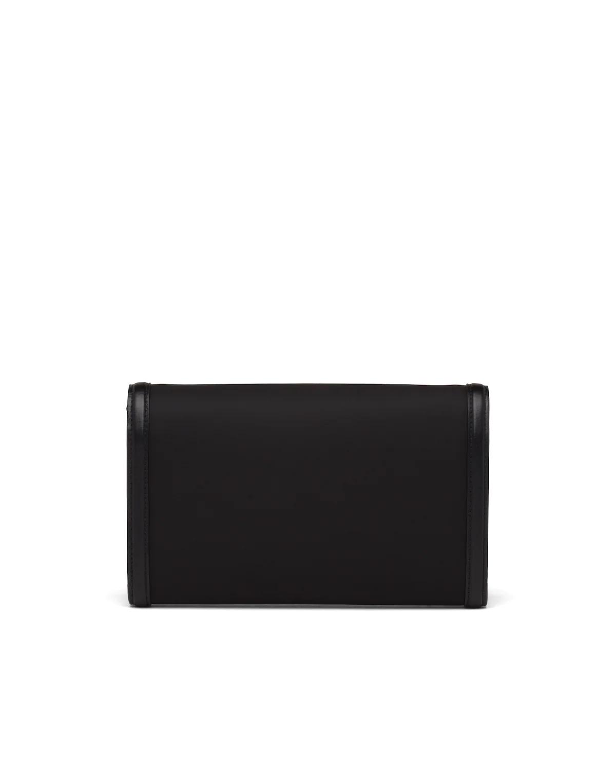 Nylon and leather wallet with shoulder strap - 4