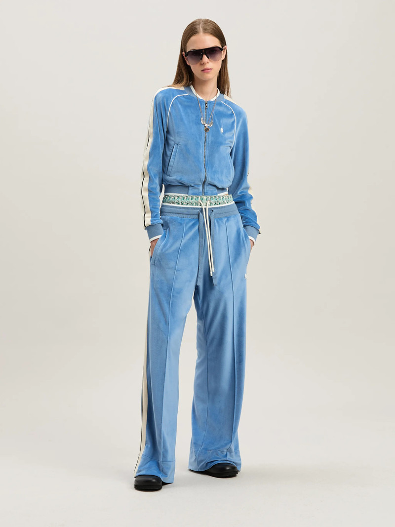 Palm Angels Oval Palm chenille Track Jacket outlook
