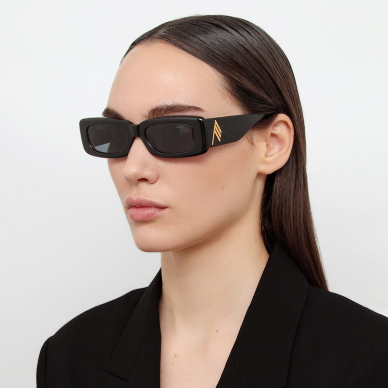 LINDA FARROW Mini Marfa in Black outlook