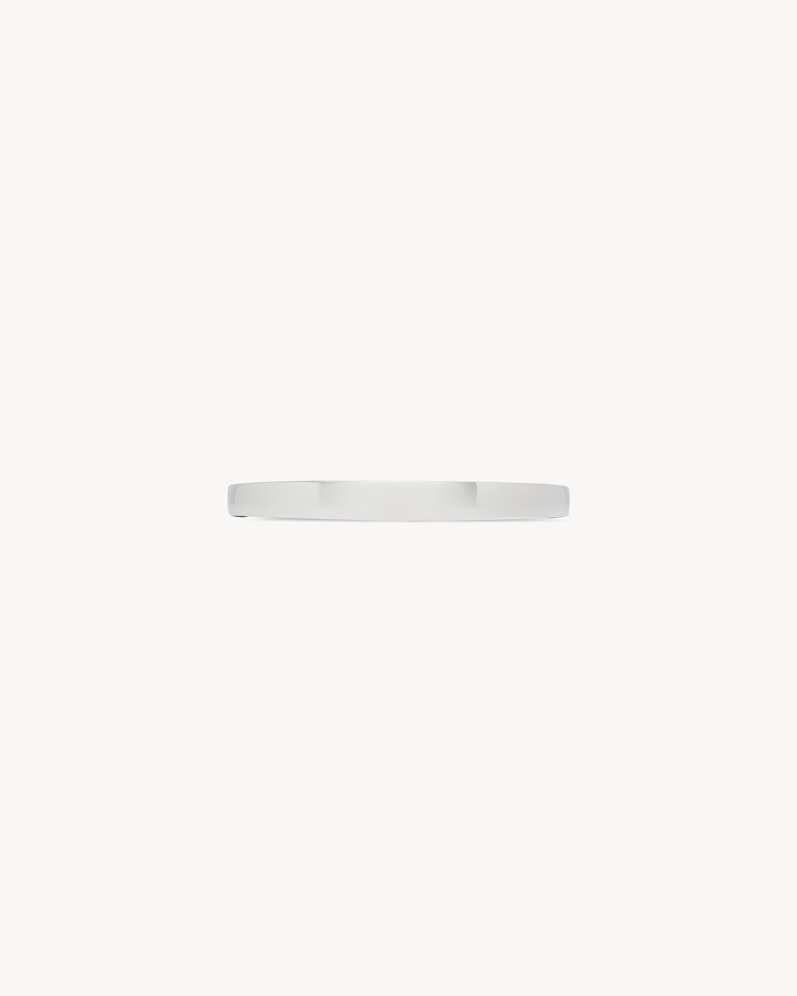 SPLIT CHAIN BANGLE IN STERLING SILVER - 2