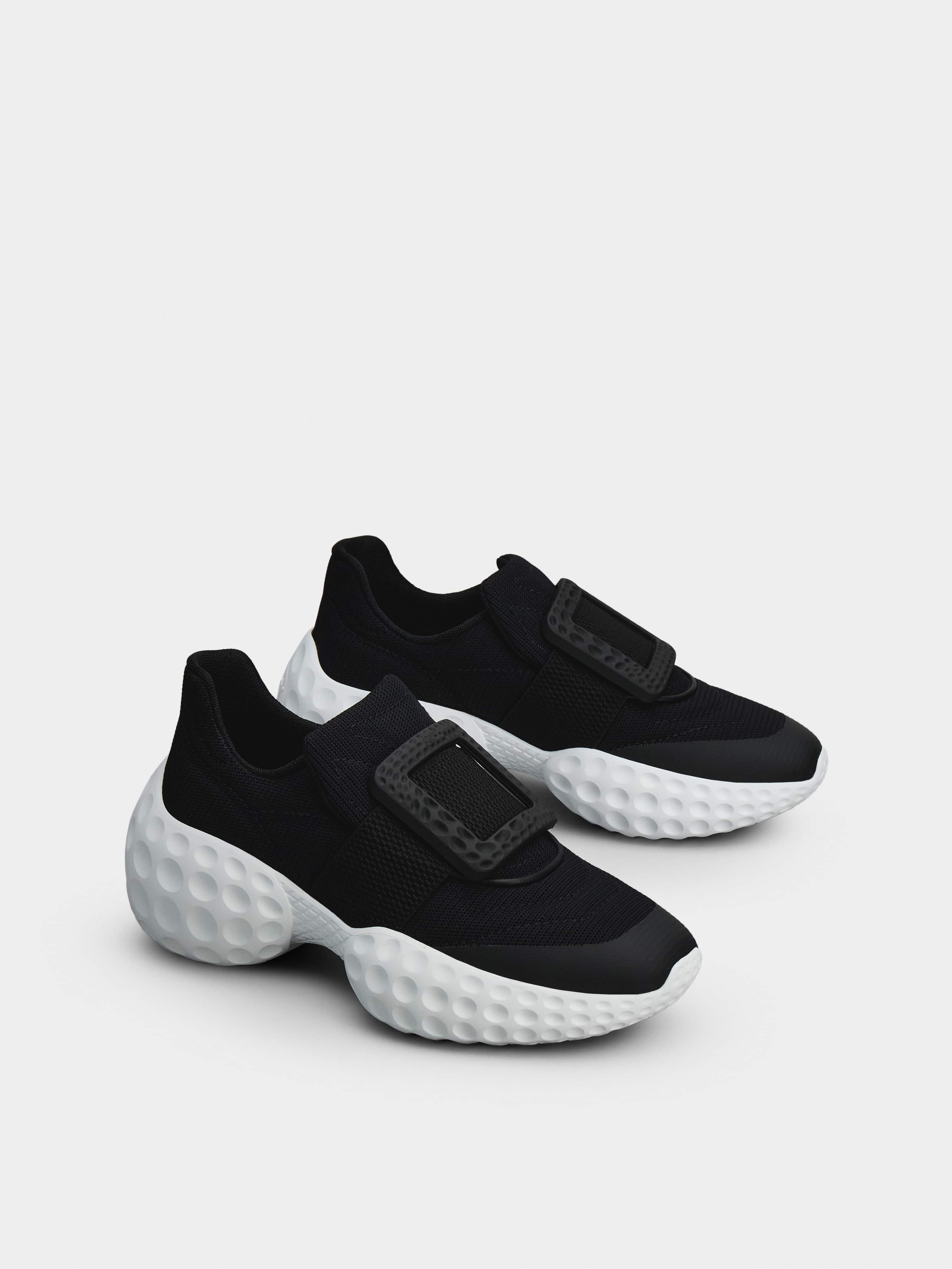 Viv' Run Light Resin Buckle Sneakers in Fabrics - 2
