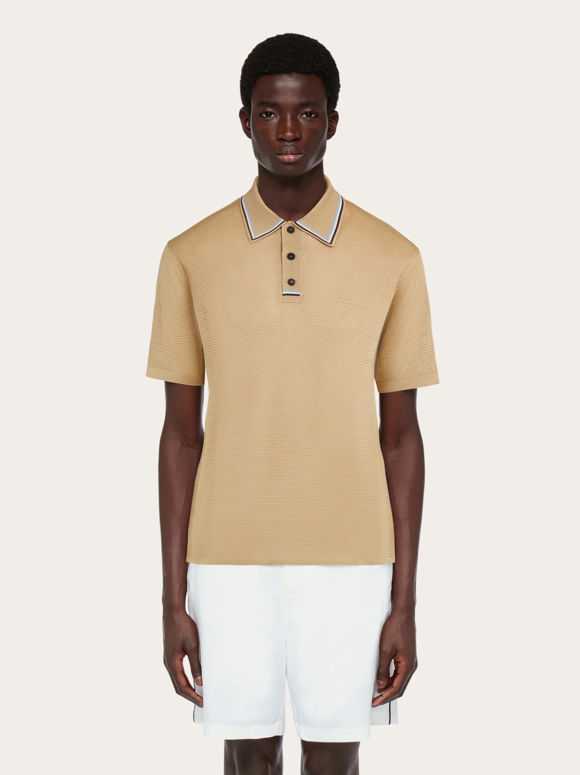 Short sleeved polo shirt - 2