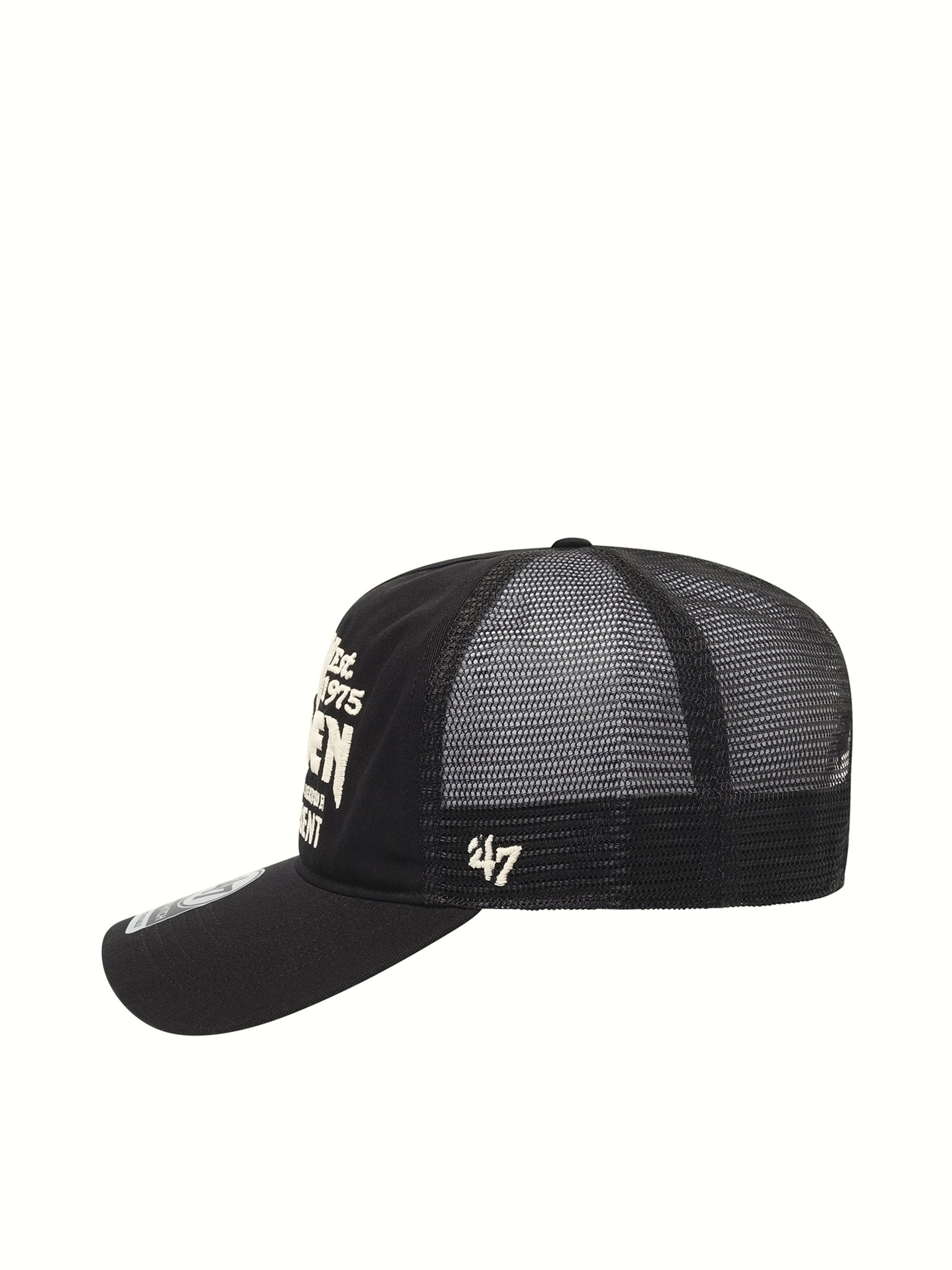 Iron Maiden Anniversary Trucker Cap in Washed Black - 2