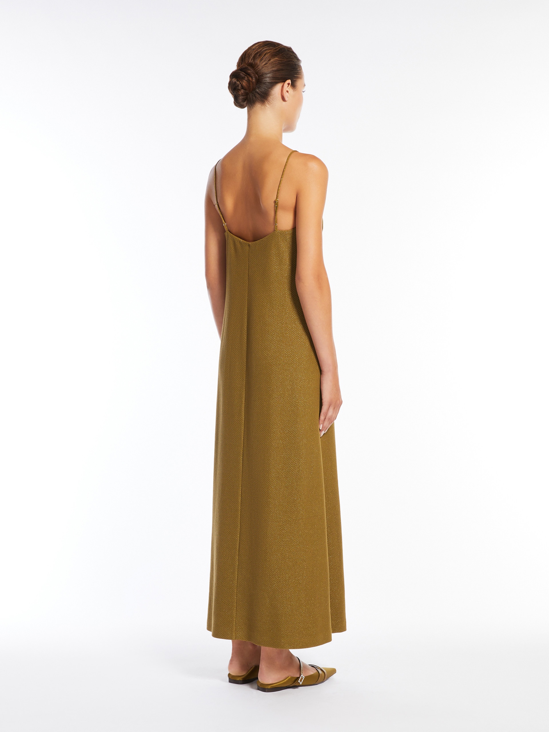 MELFI Jacquard jersey slip dress - 4