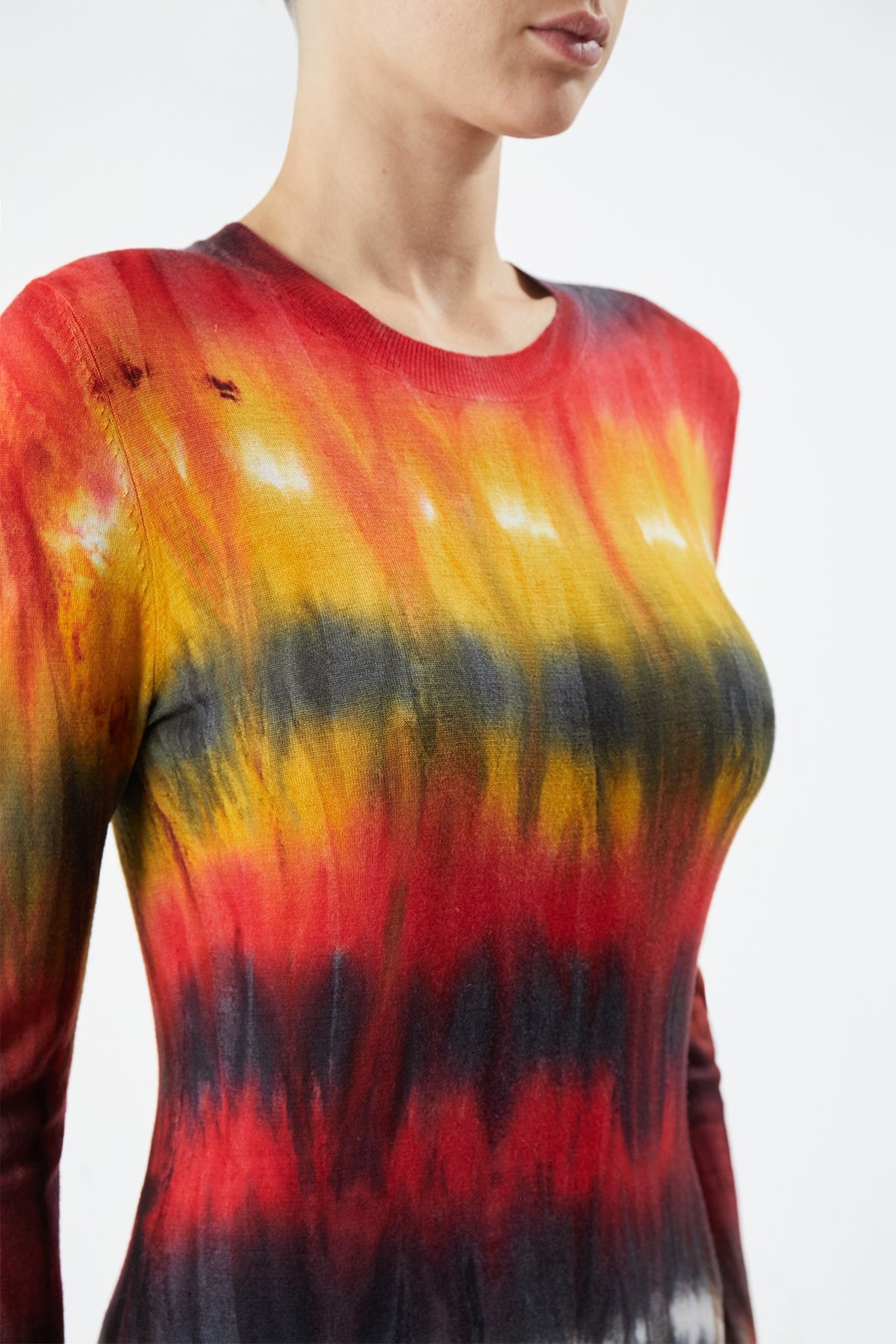 Tie Dye Miller Sweater in Cashmere - 5