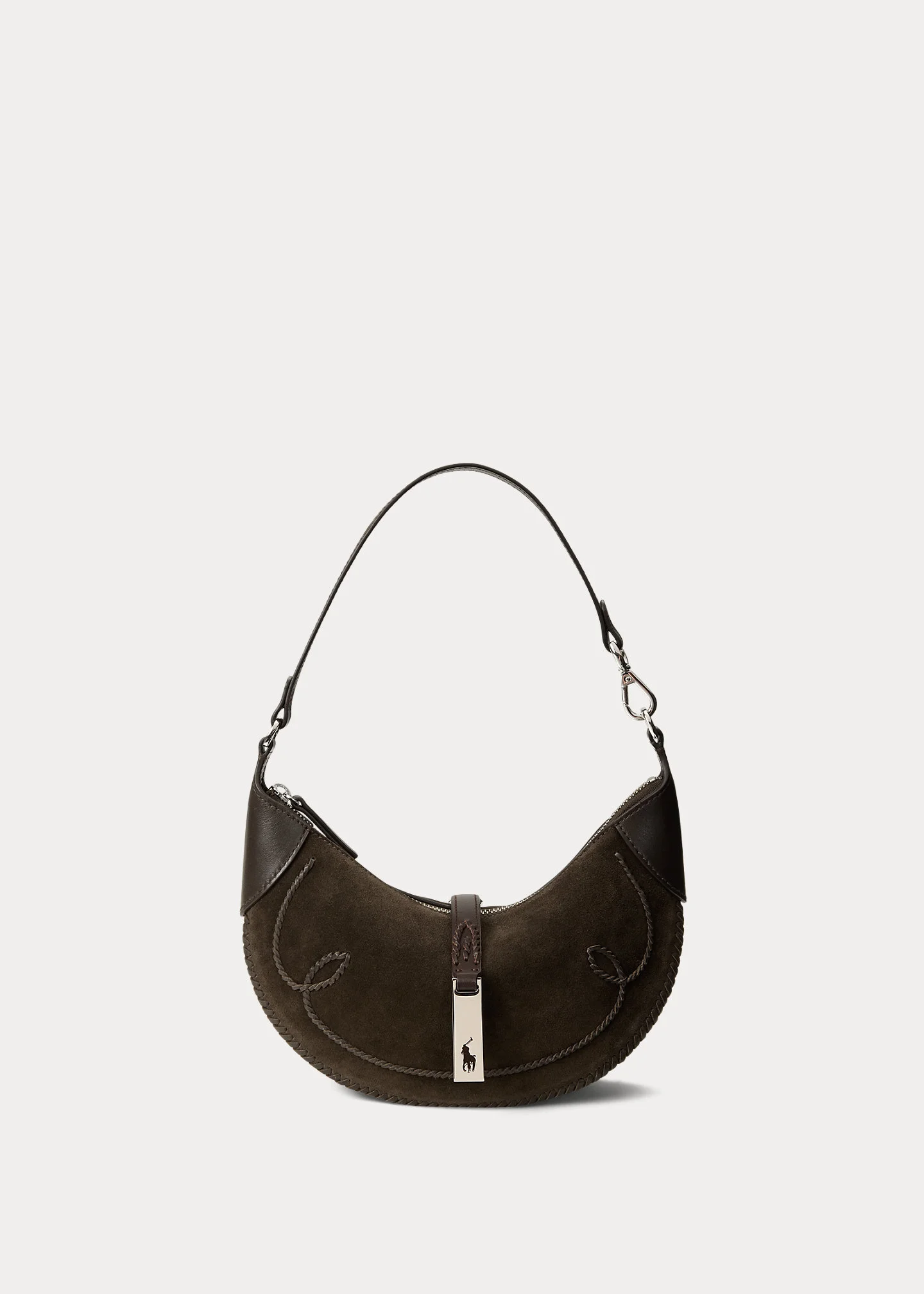 Polo ID Suede Western Mini Shoulder Bag - 1