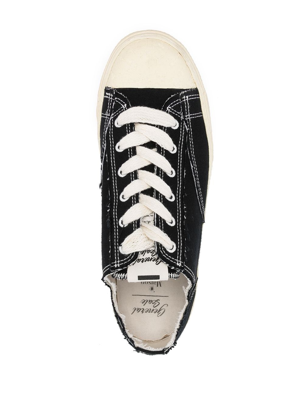 General Scale lace-up low sneakers - 4