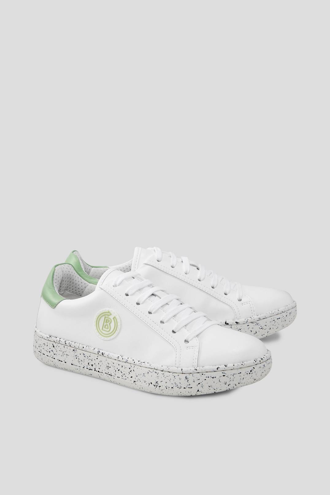 MALMÖ SUSTAINABLE SNEAKERS IN WHITE/GREEN - 3