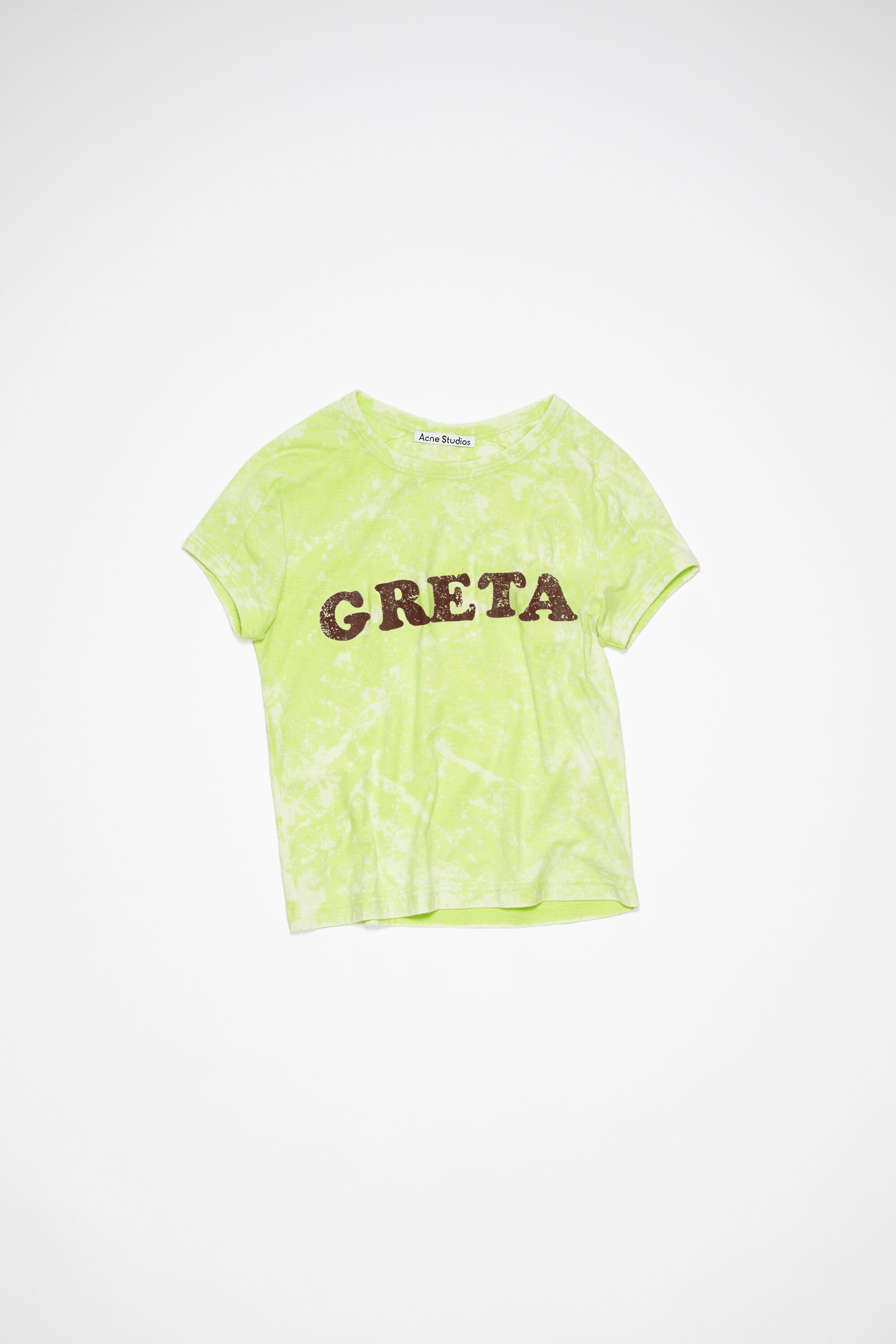 Printed t-shirt - Fluo green - 5