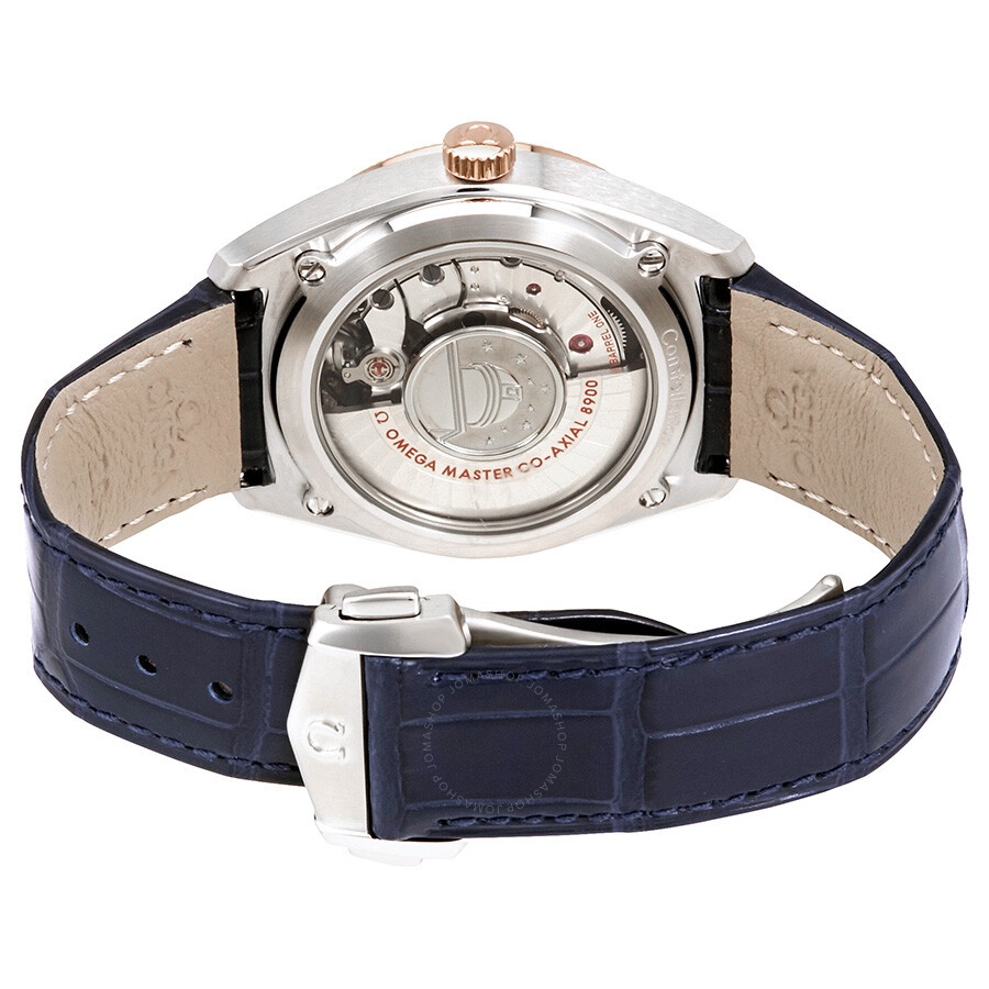 Omega Constellation Automatic Blue Dial Blue Leather Men's Watch 130.23.39.21.03.001 - 3