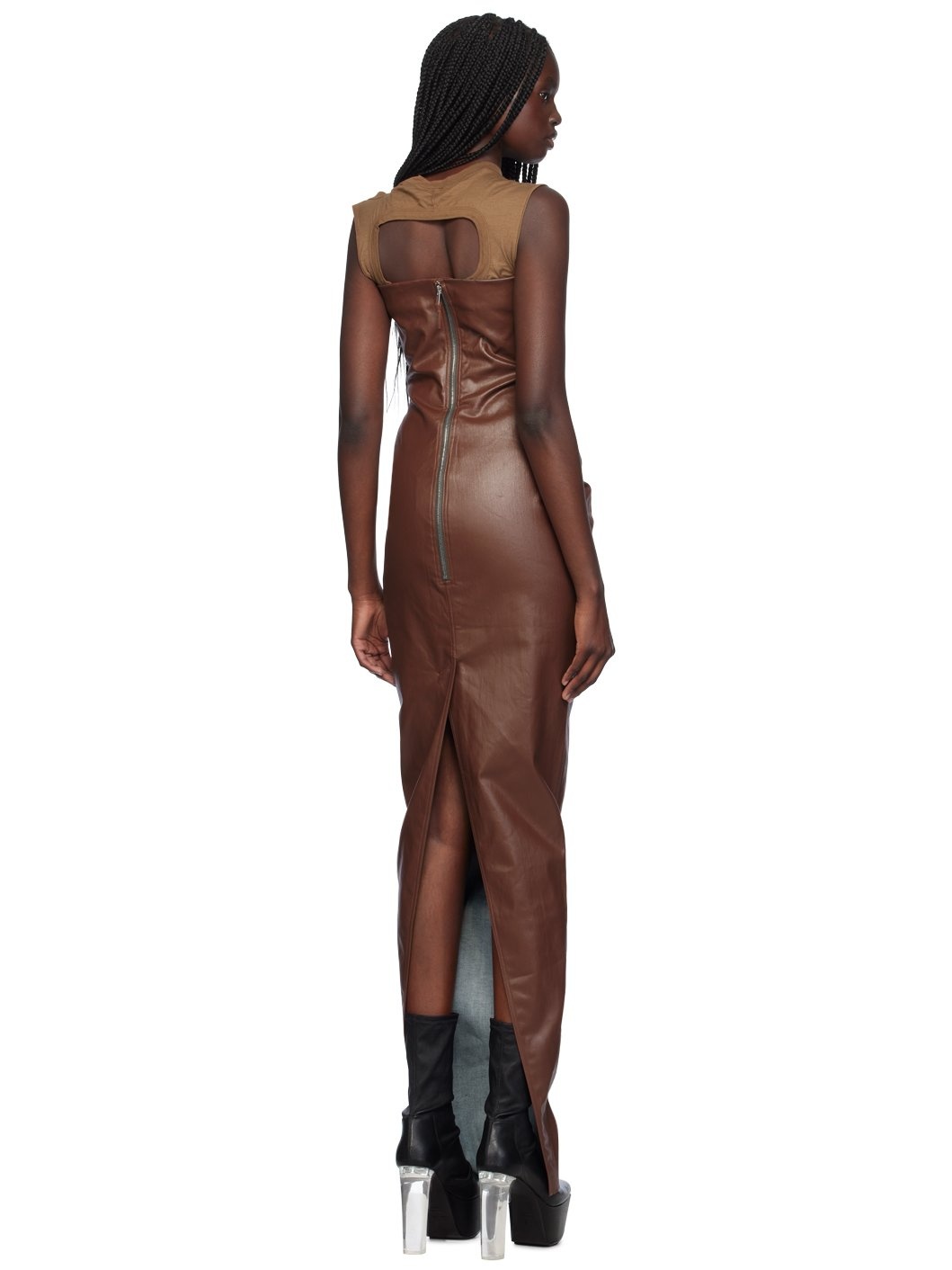 Brown Porterville Bustier Gown - 3