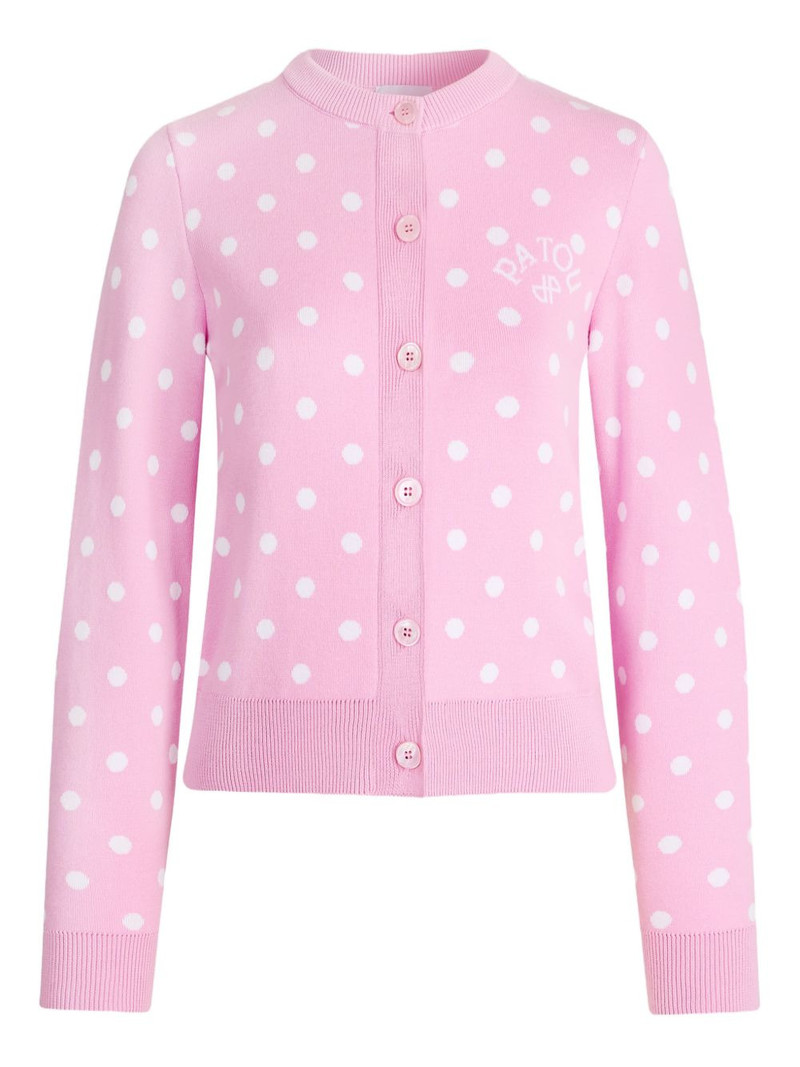 polka-dot cardigan 1