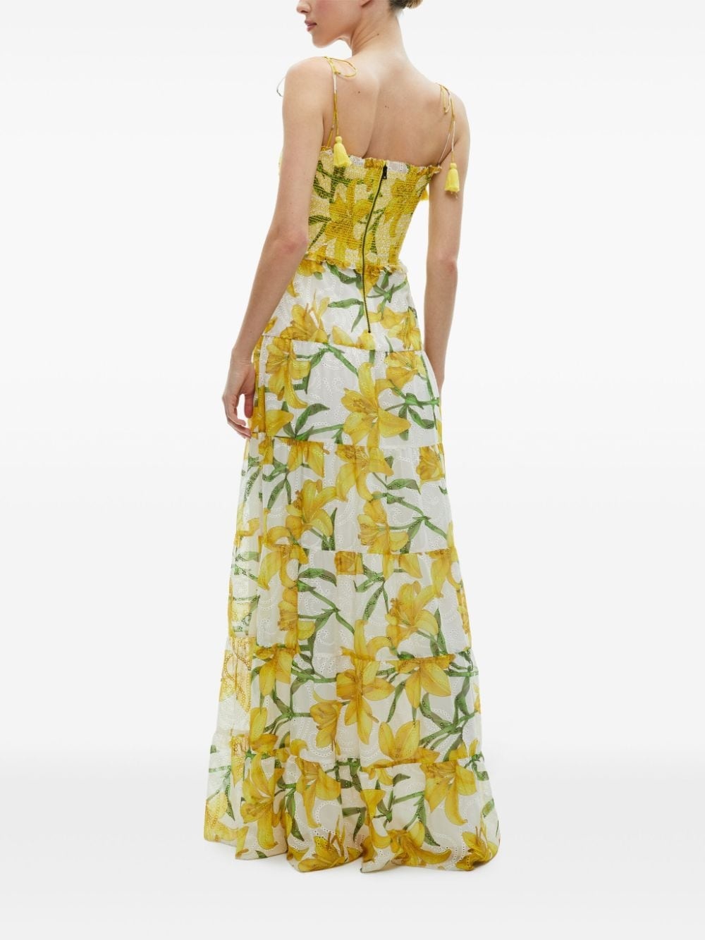 Marna floral-print maxi dress - 5
