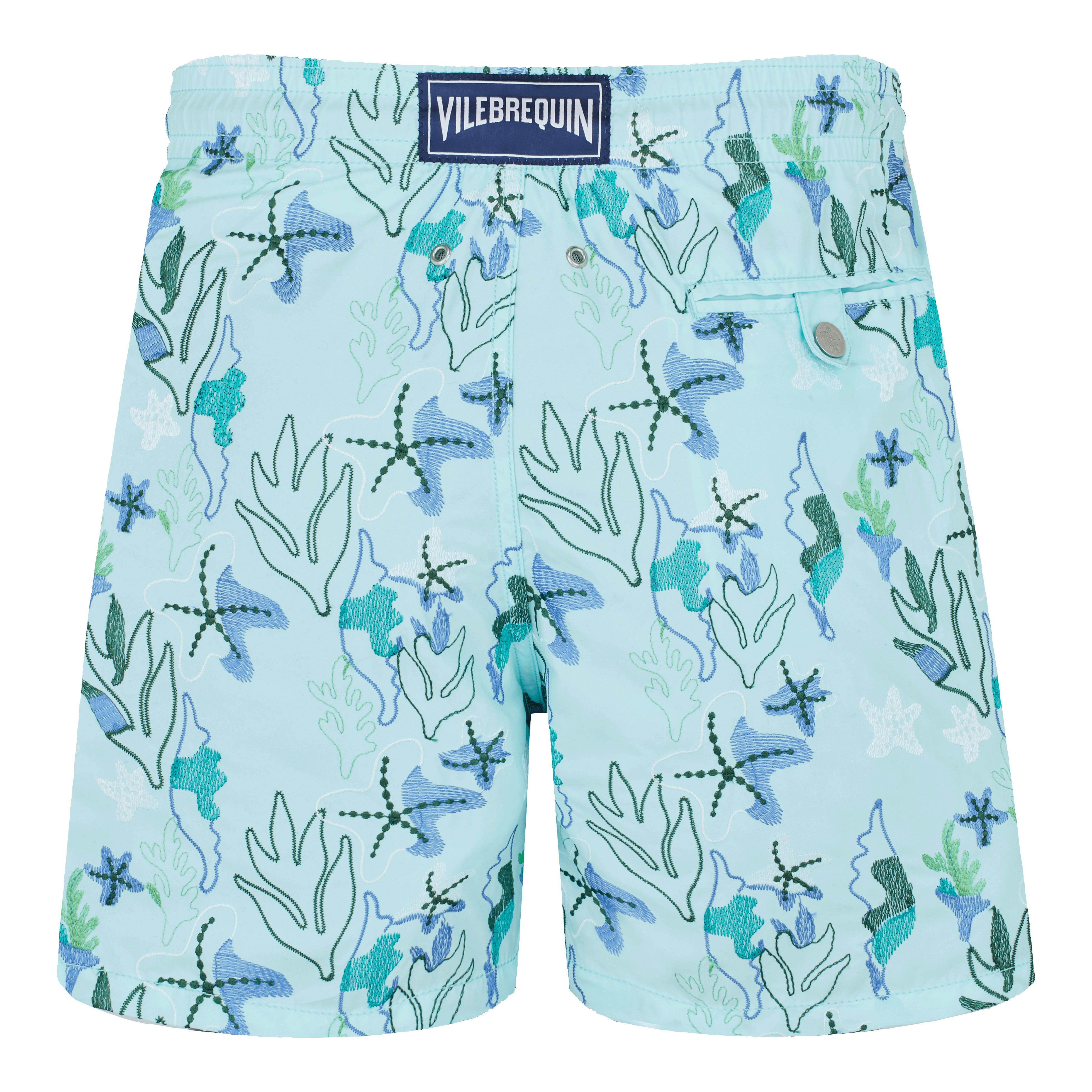 Men Swim Trunks Embroidered Camo Seaweed - Limited Edition - 2