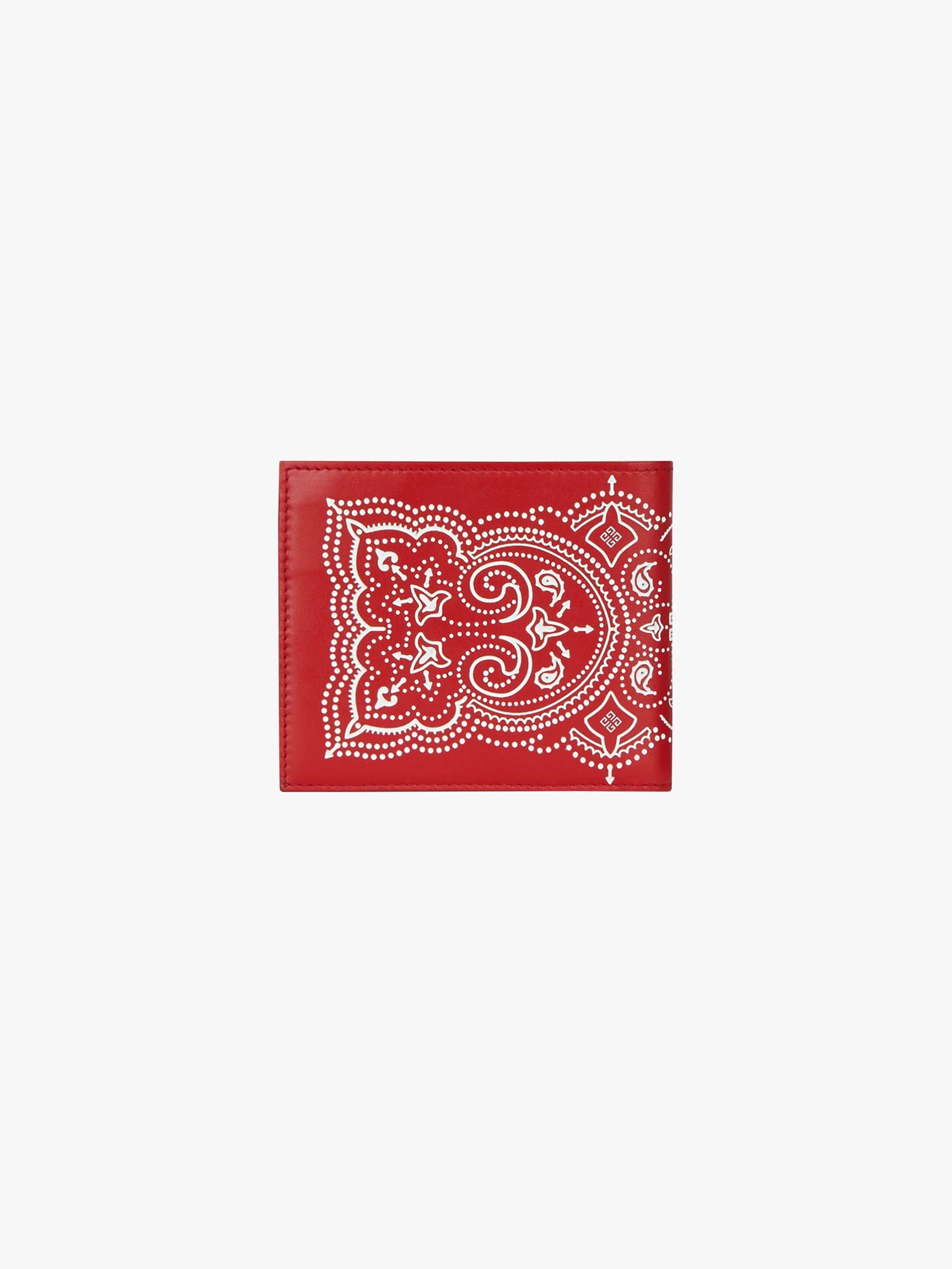 WALLET IN BANDANA PRINTED LEATHER - 4