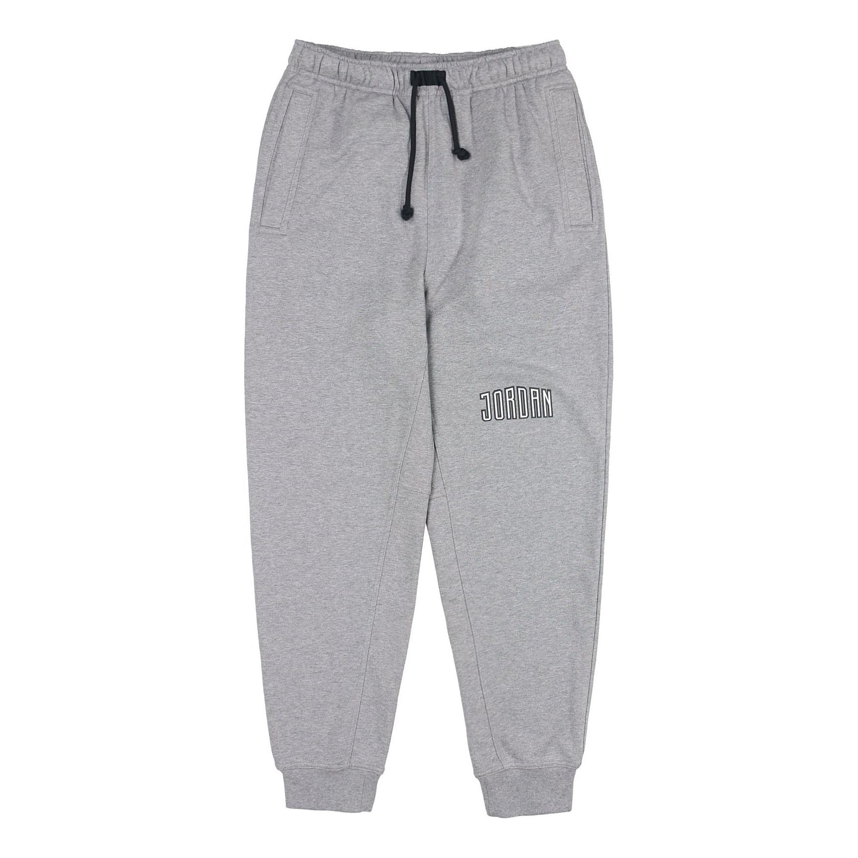 Air Jordan J Sprt Dna Hbr Flc Pant Casual Sports Breathable Knit Long Pants light grey DM3232-091 - 1