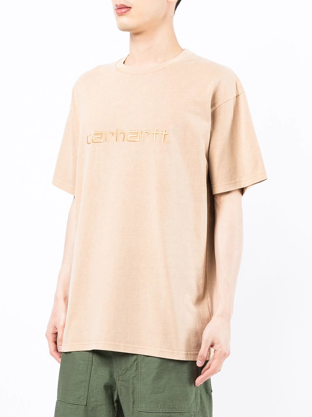 embroidered-logo T-shirt - 3