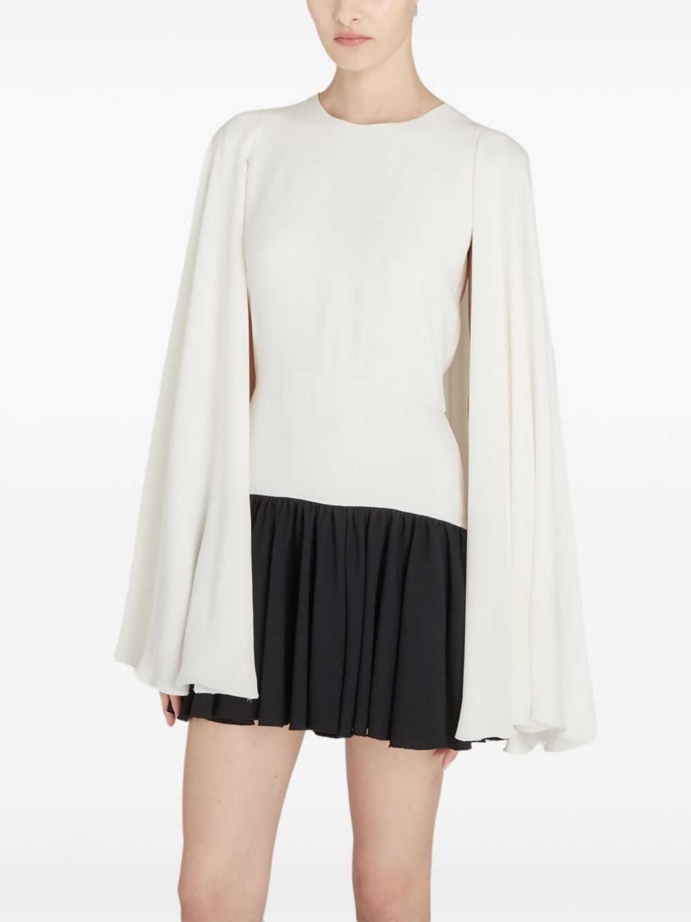 cape short dress - 5
