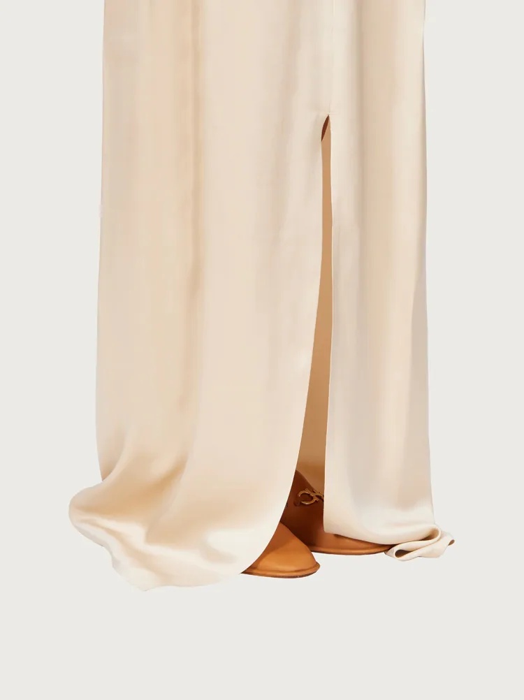 SILK SATIN DRESS - 6