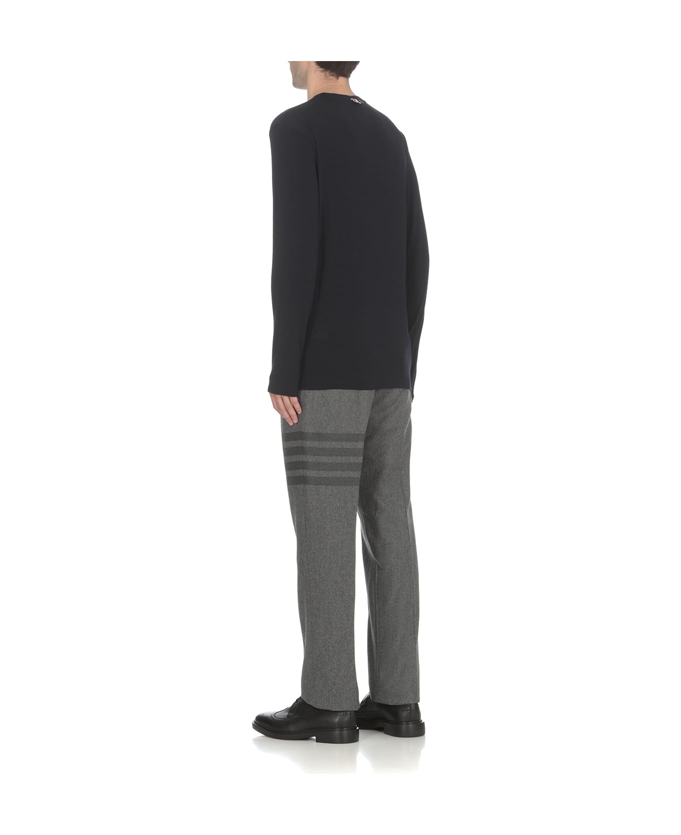 Long Sleeve Wool T-shirt - 4