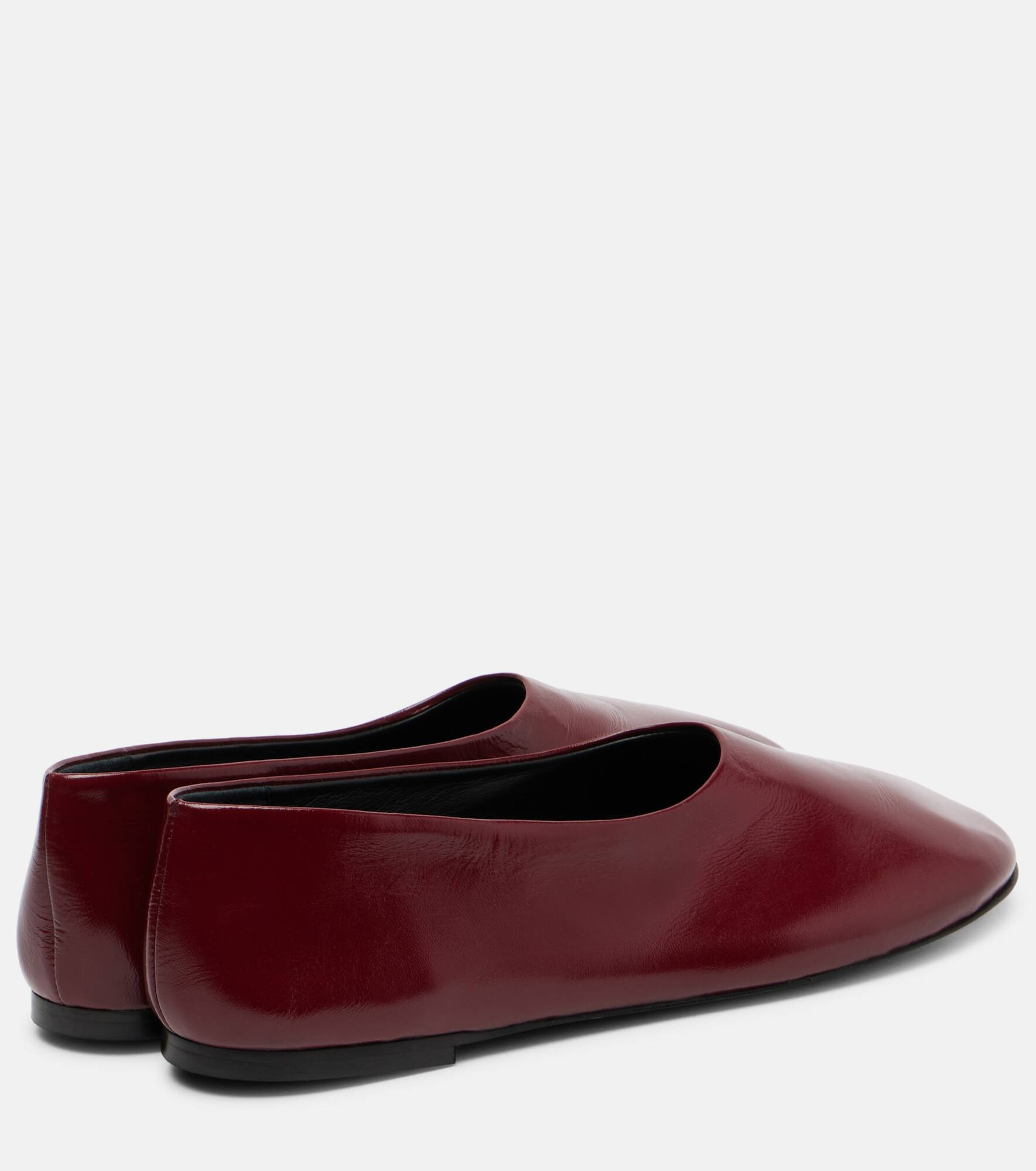 Glove leather ballet flats - 2