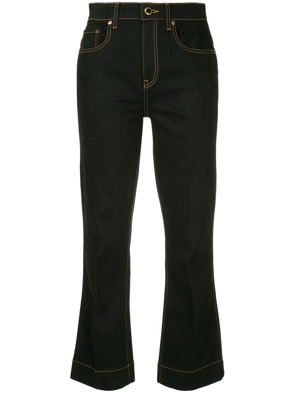 Fiona cropped flare jeans - 1