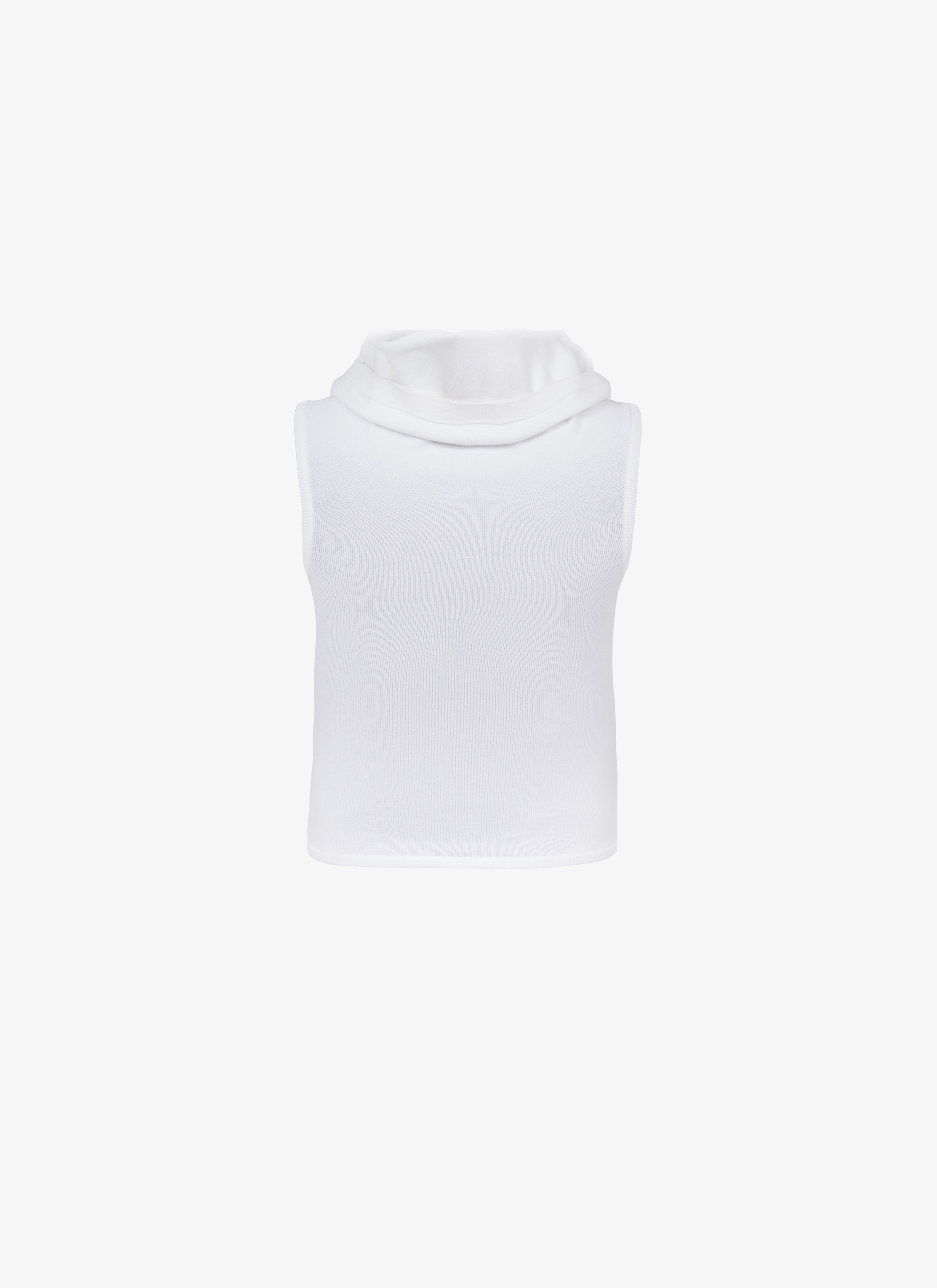 CROP HOODED TOP - 4