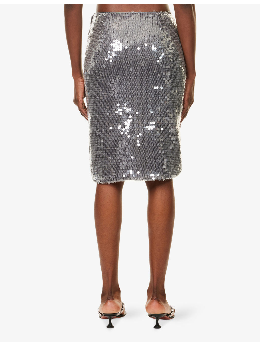 Dula Sequin Woven Mini Skirt - 4