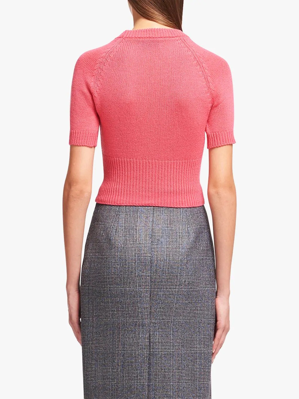 cashmere knitted top - 4