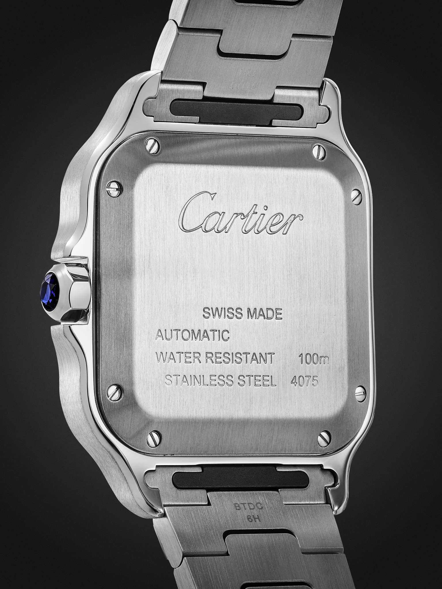 Santos de Cartier Automatic 35.1mm Interchangeable Stainless Steel and Alligator Watch, Ref. No. CRW - 4