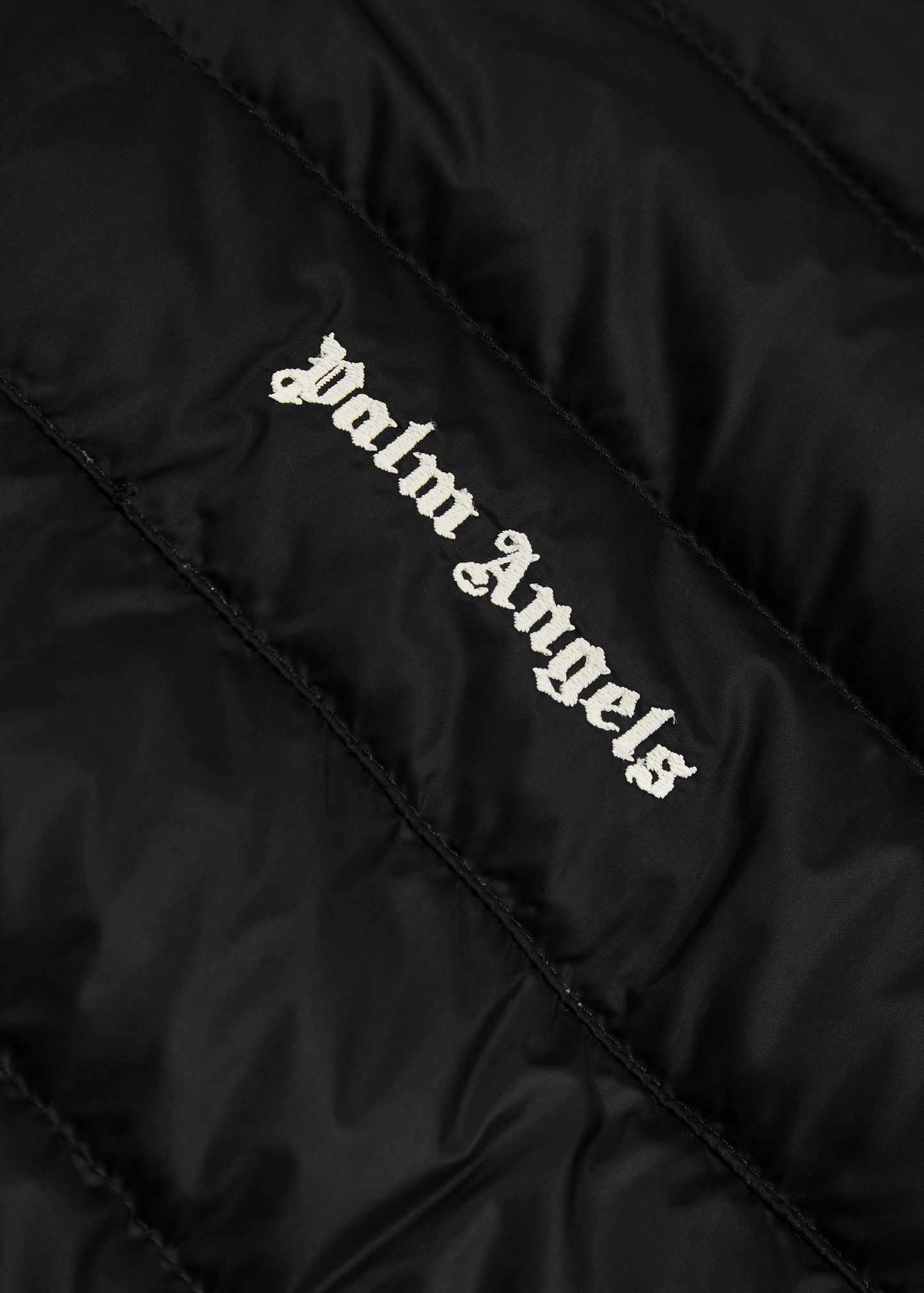 Logo quilted shell gilet - 6
