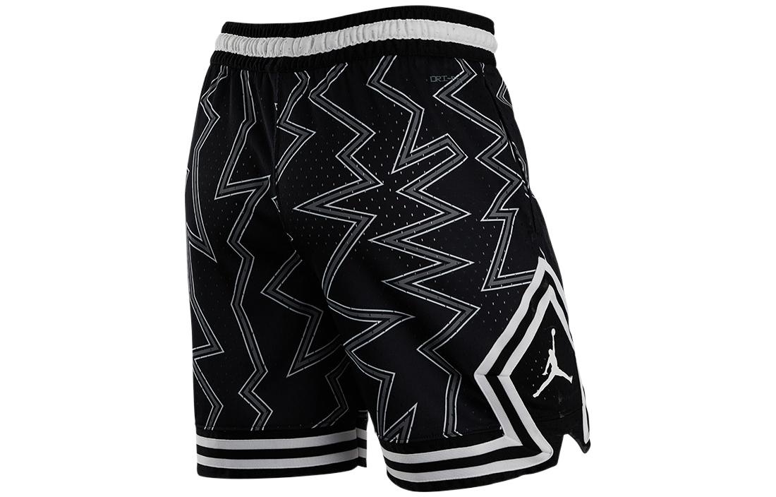 Air Jordan SS22 Sports Loose Cozy Breathable Shorts Black DH9080-010 - 2