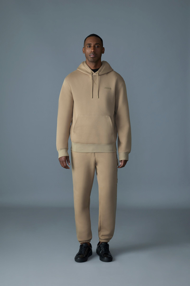 MACKAGE KRYSTIAN Double-face Jersey hoodie outlook