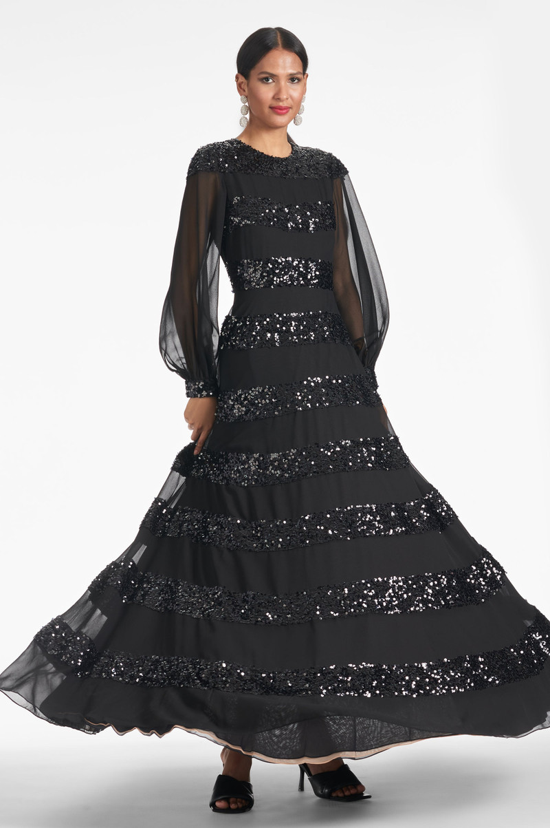 Brenda Gown - Black 4