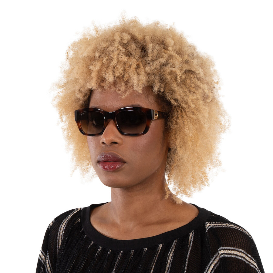 Salvatore Ferragamo Grey Gradient Square Ladies Sunglasses SF1012S 214 53 - 2