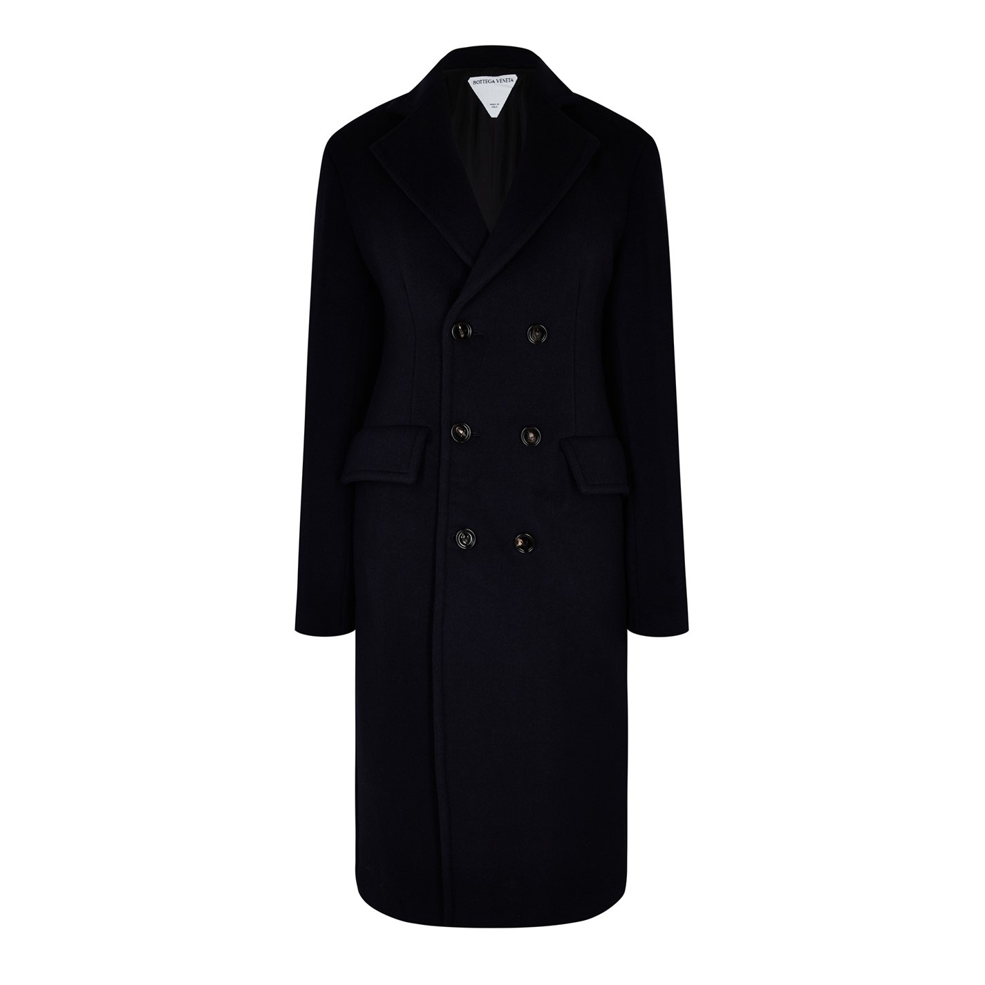 WOOL AND CASHMERE CAPE COAT - 1