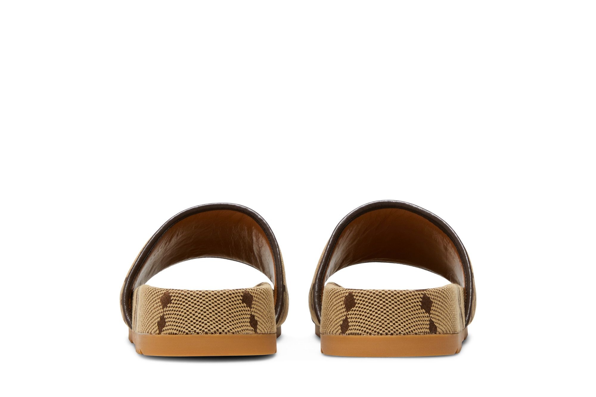 Gucci GG Canvas Slide Sandal 'Camel Monogram' - 6