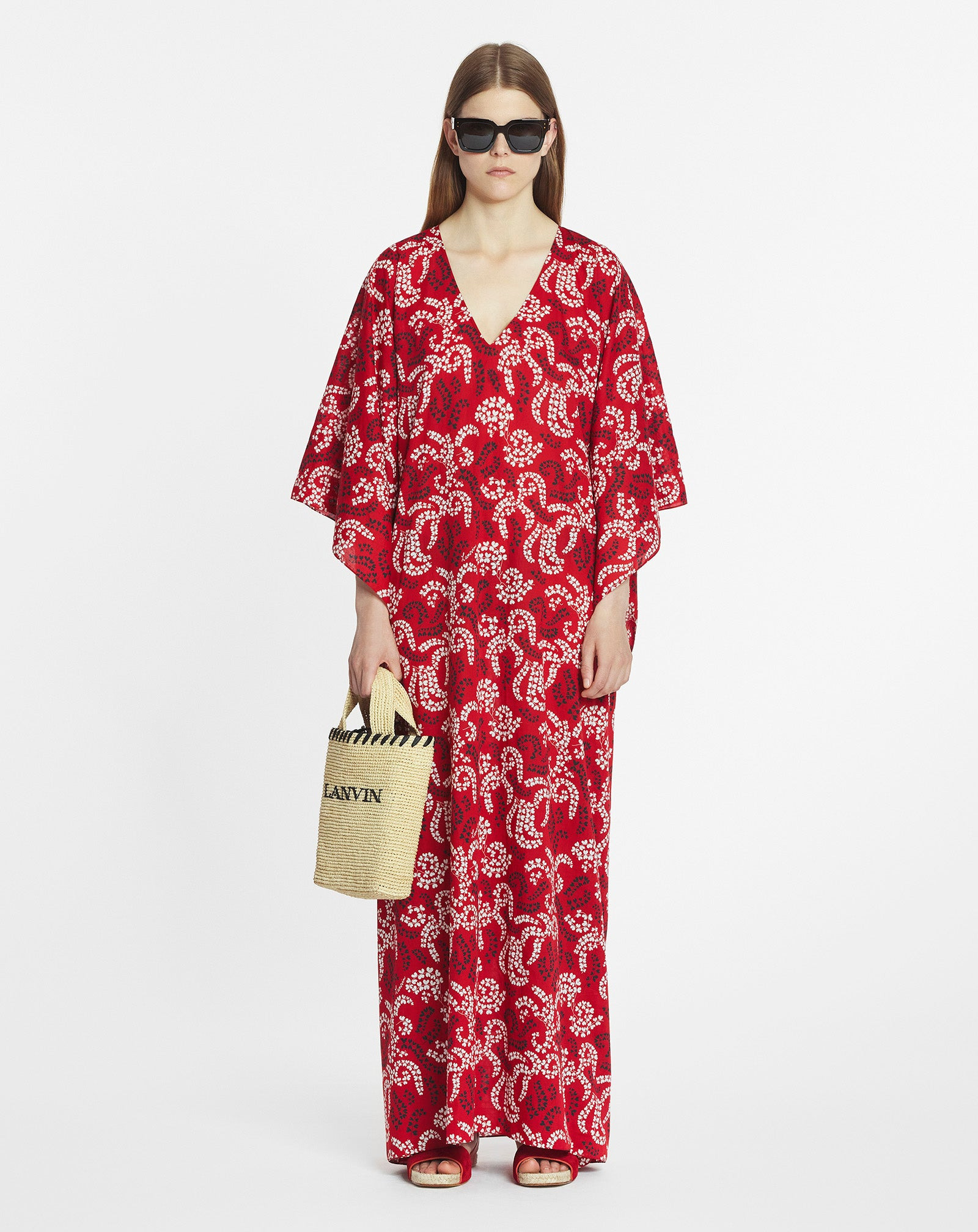 PRINTED COTTON VOILE CAFTAN - 2